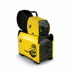 La soldadora Warrior 400I cabezal separable Feed 304 de ESAB es un equipo diseñado para soldadura tanto en corriente continua (CC) como en corriente continua con voltaje constante (CV). 