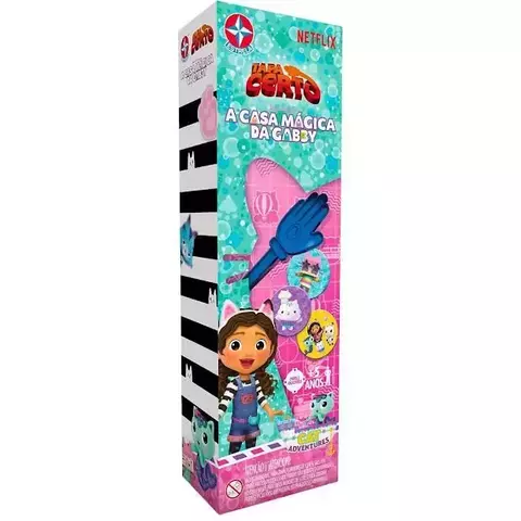 Jogo Tapa Certo A Casa da Gabby - Estrela