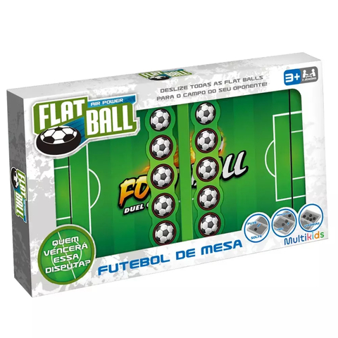 Flat Ball Futebol de Mesa Botão - Multikids