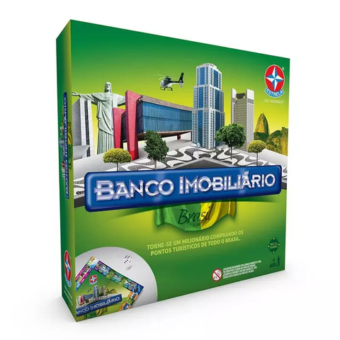 Jogo Banco Imobiliário Brasil - Estrela
