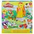 Play-Doh Conjunto Amigos Coloridos da Selva - Acessórios de Floresta e Potinhos de Massinha