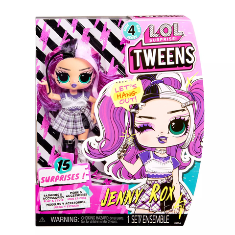 LOL Surprise Tweens Fashion Doll Jenny Rox Com 15 Surpresas