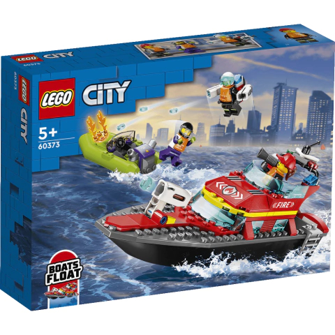 LEGO® City - Barco de Resgate dos Bombeiros