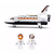 Blocos Cubic Astronautas Ônibus Espacial 231pçs Multikids - comprar online