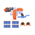Lançador de Dardos X-Target Rapid Gamma Com 40 Dardos Multikids - comprar online