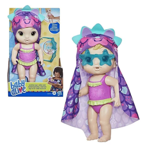 Boneca Baby Alive Dia de Sol Sunshine Love Loira - Hasbro