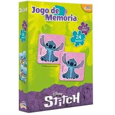 Stitch - Jogo da Memória 24 pares