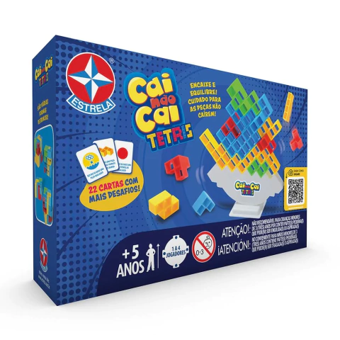 Jogo Cai Não Cai Tetris - Estrela