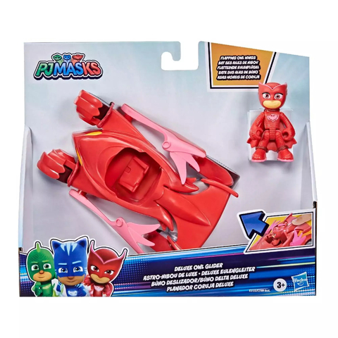 PJ Mask Boneco Corujita e Planador Coruja Deluxe - Hasbro