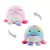 Pelúcia Squishmallows 12cm - Flip Série 6 - Beula/Opal