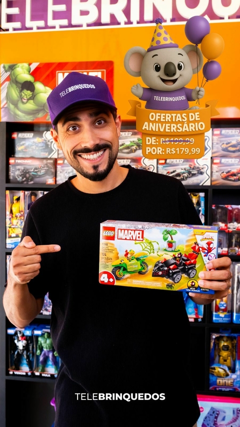 Marvel - Perseguição de Spin e Electro