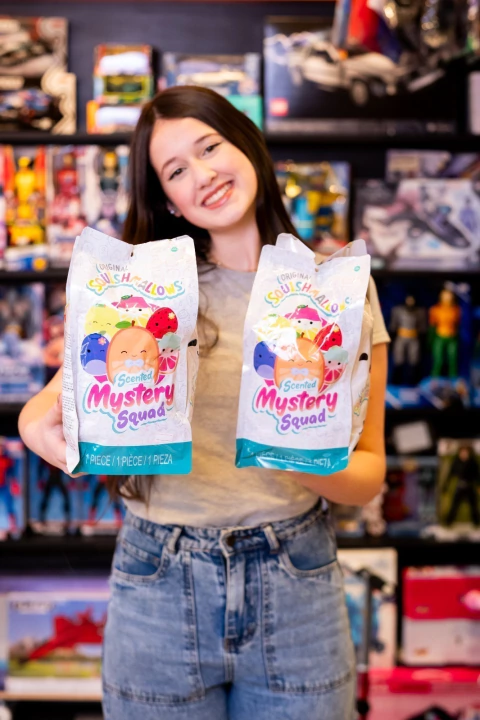 Squishmallow, Pelucia Misteriosa ", Sunny 1 (Um) Pacote Sortido Sem Opção De Escolha