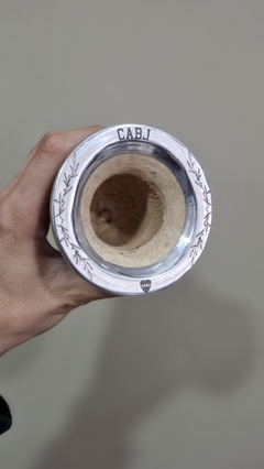 Mate Camionero Nacional + Bombilla pico de loro nacional + Termo media manija (Personalizado Gratis) - comprar online