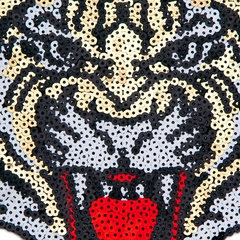 1208 Tigre - Hook Bordados