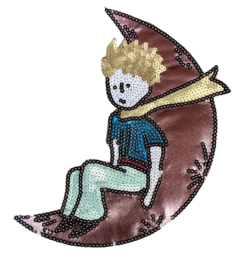 1070 Principito Luna - Hook Bordados