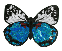 1229 Mariposa Tornasol - Hook Bordados