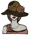 1421 Mujer con sombrero
