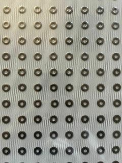 15000 Plancha de arandelas termotransferibles (150 uds x plancha) - comprar online