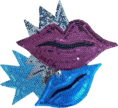 168 Labios con estrellas