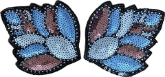 2056 Charretera More canutillo colores el par - comprar online