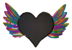 221 Corazon Alas - Hook Bordados