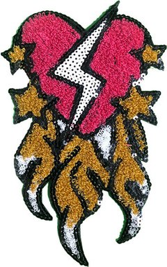 232 Corazon Fuego - Hook Bordados