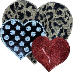 288 Triple corazon lunares en internet