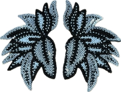 3327 Charretera hoja Canutillos el par - comprar online