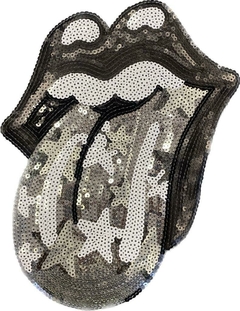 440 Lengua Rolling Estrellas - Hook Bordados
