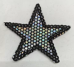 646 Estrella combinada 6 Cm - Hook Bordados