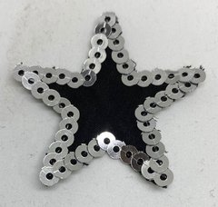 647 Estrella combinada 4cm - Hook Bordados