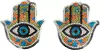 Hamsa charretera el par