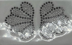 9900 Media Flor Hot Fix plancha por 5 pares - comprar online