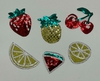 Conjunto de mini frutas x6