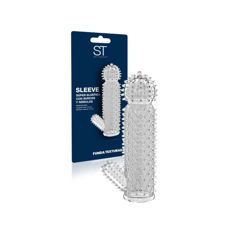 Funda Peneana con Estimulador de Clítoris