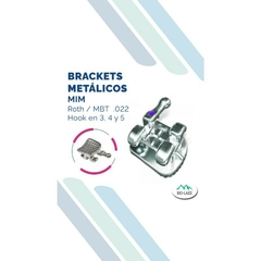 Brackets metálicos caso completo -Mini- Roth 0.22 -Bio Lake-