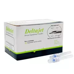Agujas p/carpule x 100u cortas-DeltaJet-