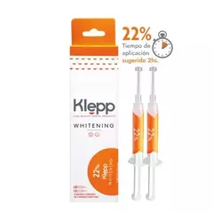 Jeringa blanqueamiento ambulatorio x 2 jeringas 22% -Klepp-