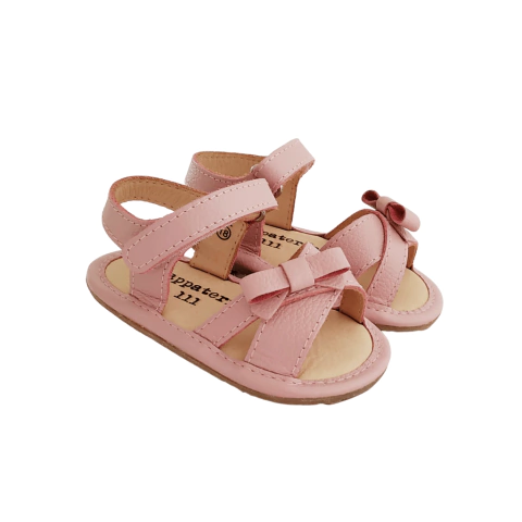 Sandalinha Mini Laço "X" Rosa