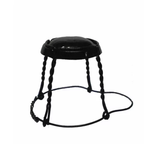 Gaiola PRETA com chapéu - pacote 10 unidades