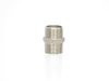 Niple duplo 1/2" - Inox