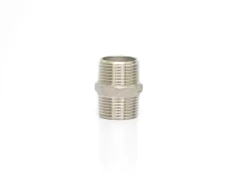 Niple duplo 1/2" - Inox