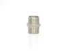 Niple duplo 1/4" - Inox