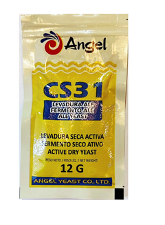Fermento cervejeiro CS31 - Angel Yeast - pct 12gr