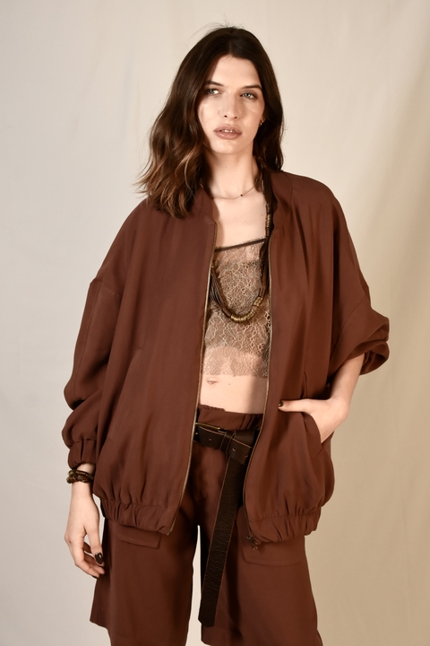 Bomber Ambar maxi - comprar online