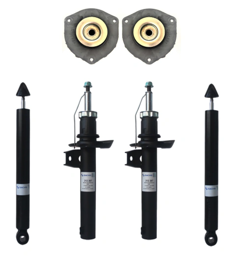 Kit Amortiguadores Volkswagen VENTO 1.9 TDI Todos Delantero/Trasero Con cazoletas delanteras