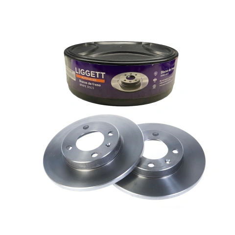 (LIG563300-DF) DISCO DE FRENO delantero SOLIDO SEAT Ibiza 1993 DIAMETRO EXTERIOR 239 ALTURA 35.5 DIAM I