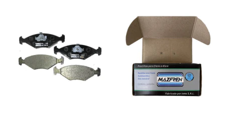 Pastilla de Freno VOLKSWAGEN Gol Gti 90/94 (Fina Sin Sensor) delantera (Ub316)
