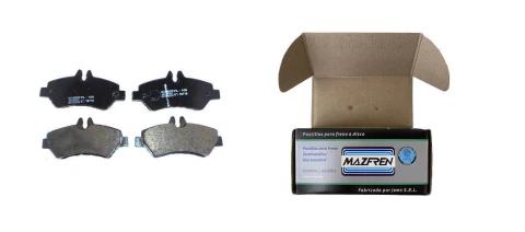 Pastilla de Freno VOLKSWAGEN Crafter 30-35 50 2.0 - 2.5 Tdi 06/ trasera (Ub1104)