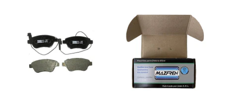 Pastilla de Freno FIAT Qubo 1.4 2011/ (con 1 sensor) delantera (Ub736)